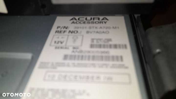 Acura MDX radio - 2