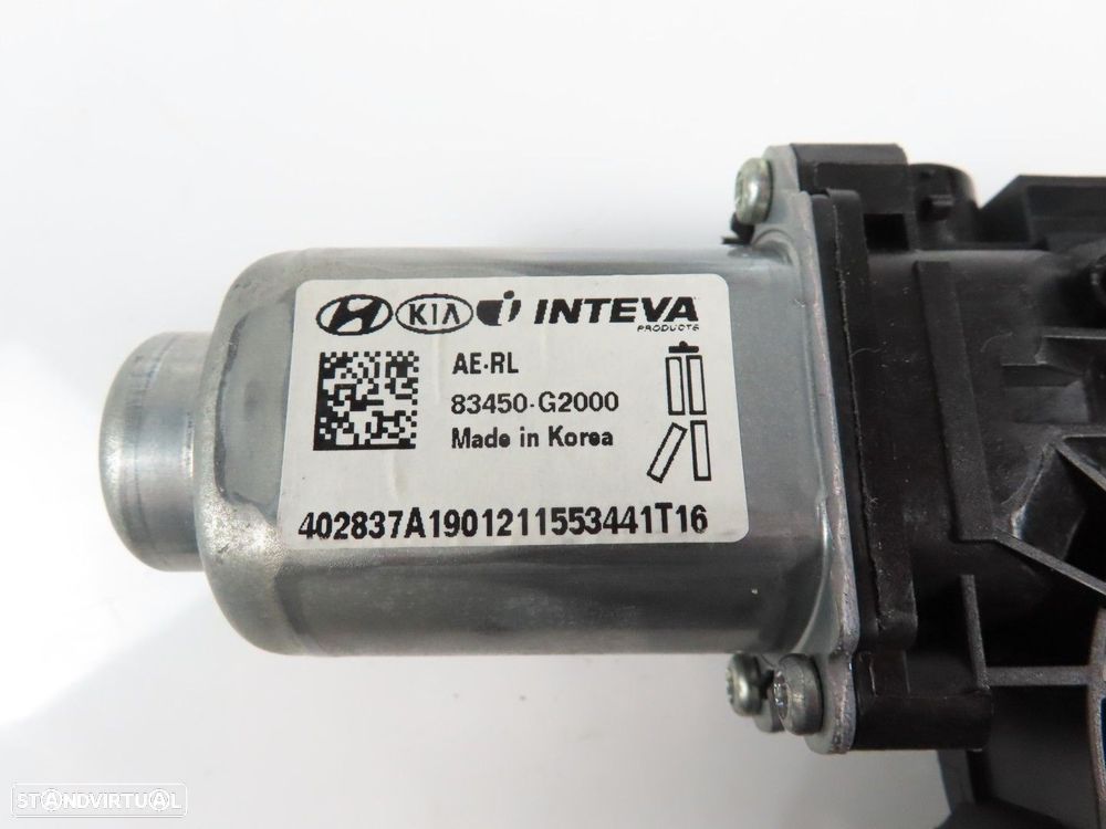 Motor elevador Esquerdo/Trás Seminovo/ Original HYUNDAI IONIQ (AE) 83450G2000 - 4
