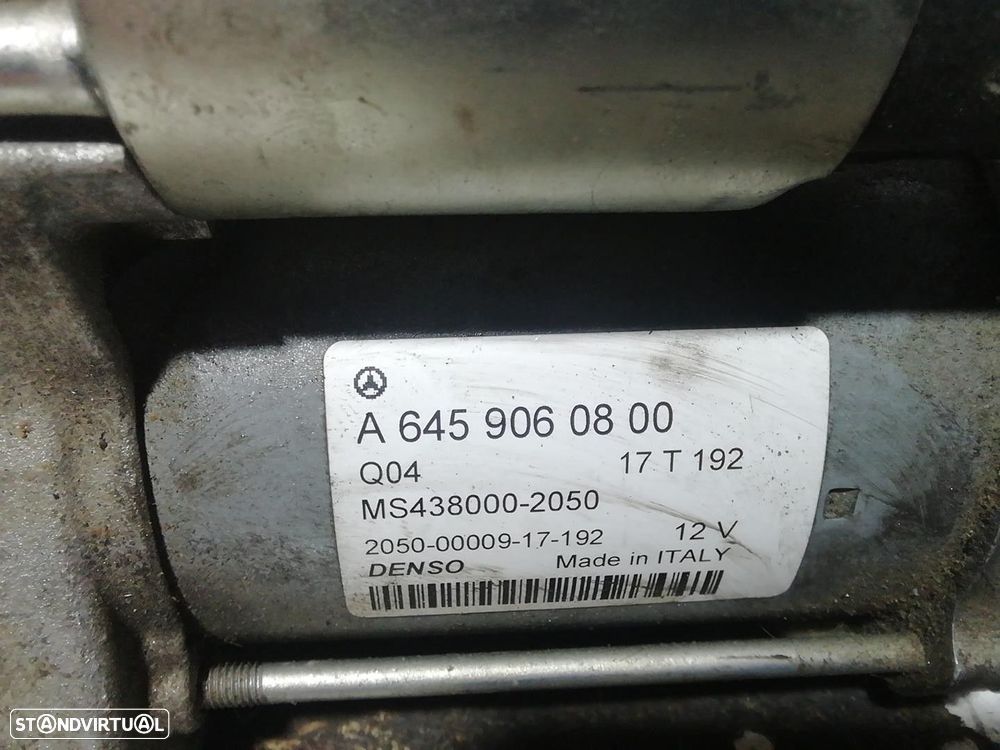 MOTOR ARRANQUE MERCEDES-BENZ CLASSE B 2017 - 1