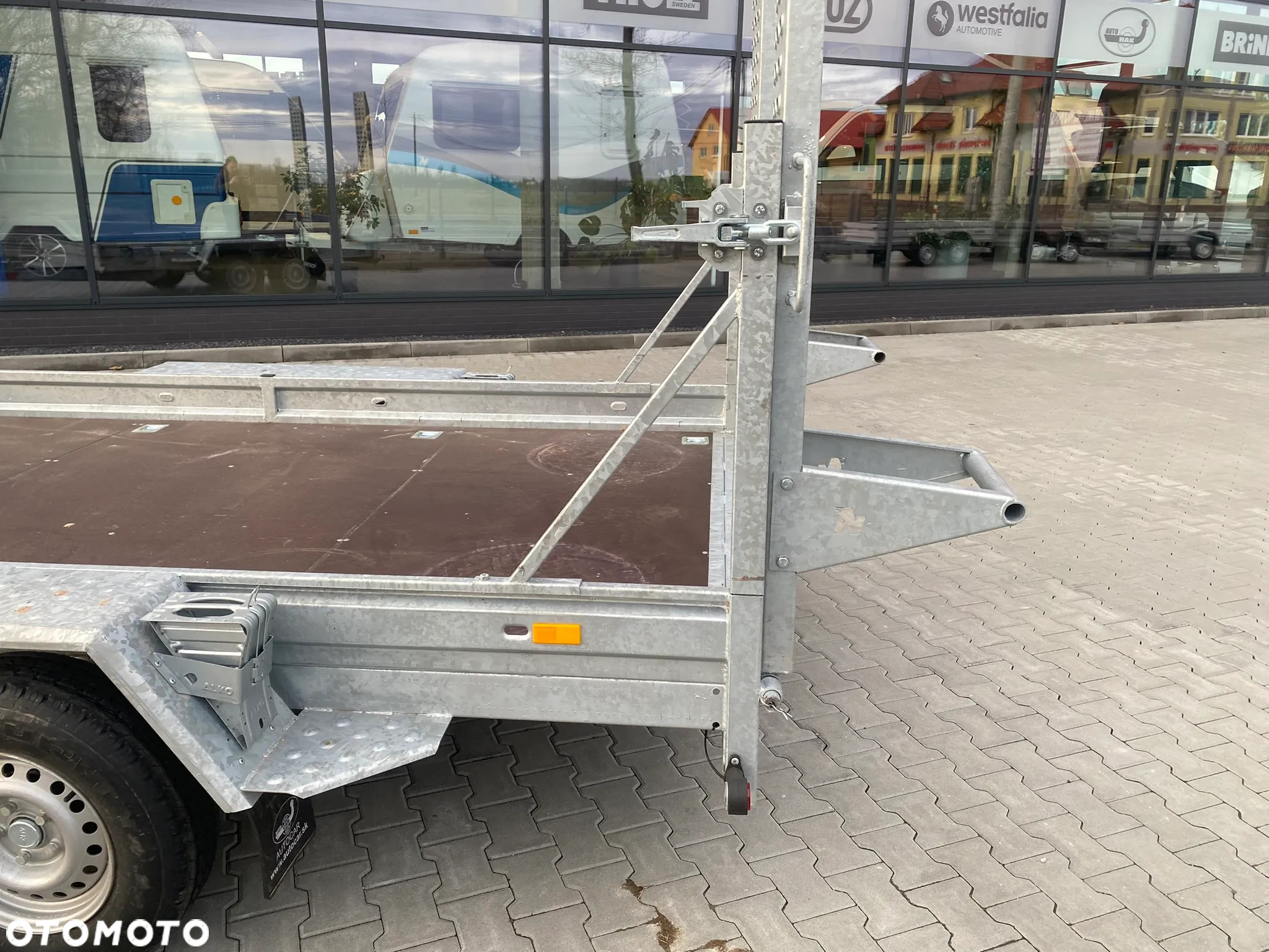 Niewiadów KOPARKA 3500kg pod minikoparki laweta przyczepa - 8
