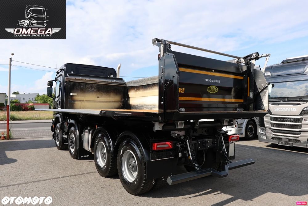 Scania G 460 XT / Jak Nowa / 8X4 / DMC 34 T / WYWROTKA MEILLER 3S / BORDMATIC - 29