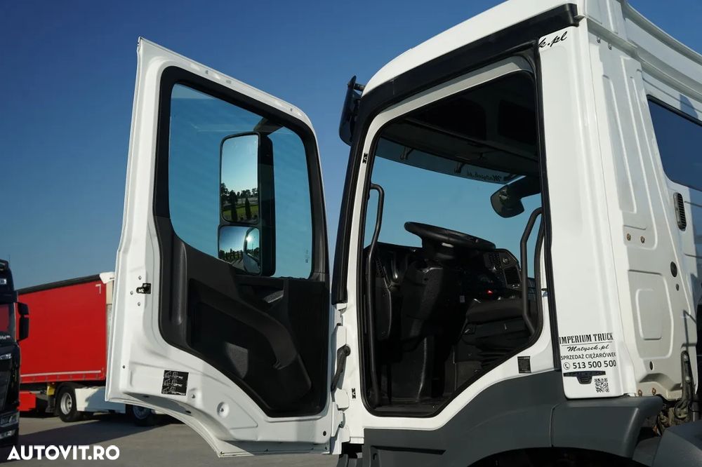 Mercedes-Benz AROCS 2636 / 6x4 / LIVRARE 7,6 M + HIAB 188 B-3 HDS / PODEA REZISTENTĂ / RADIOCOMANDĂ / ROTATOARE / FURCĂ PENTRU PALEȚI / EURO 6 - 28