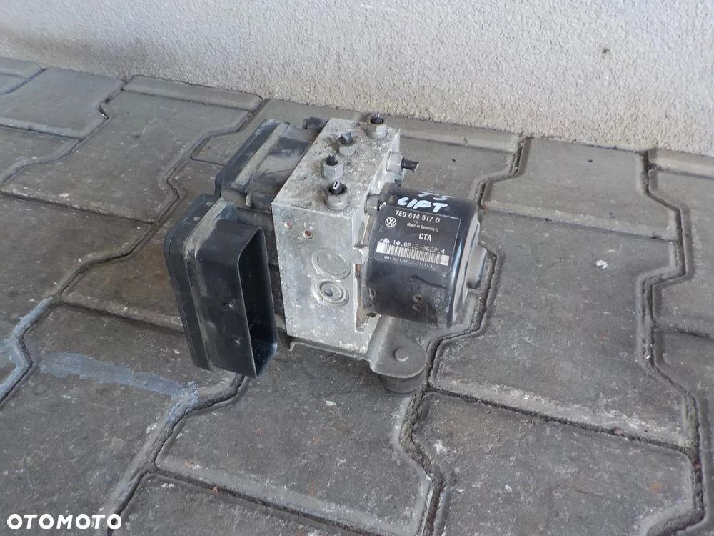 VW T5 LIFT POMPA MODUŁ ABS 7E0907379H 7E0614517D - 1