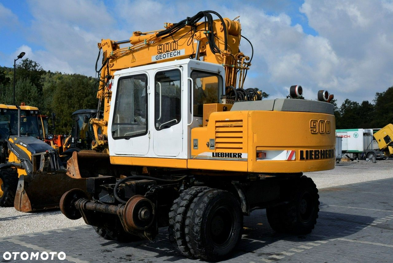 Liebherr A 900 ZW Litronic Koparka + Kolej - 5