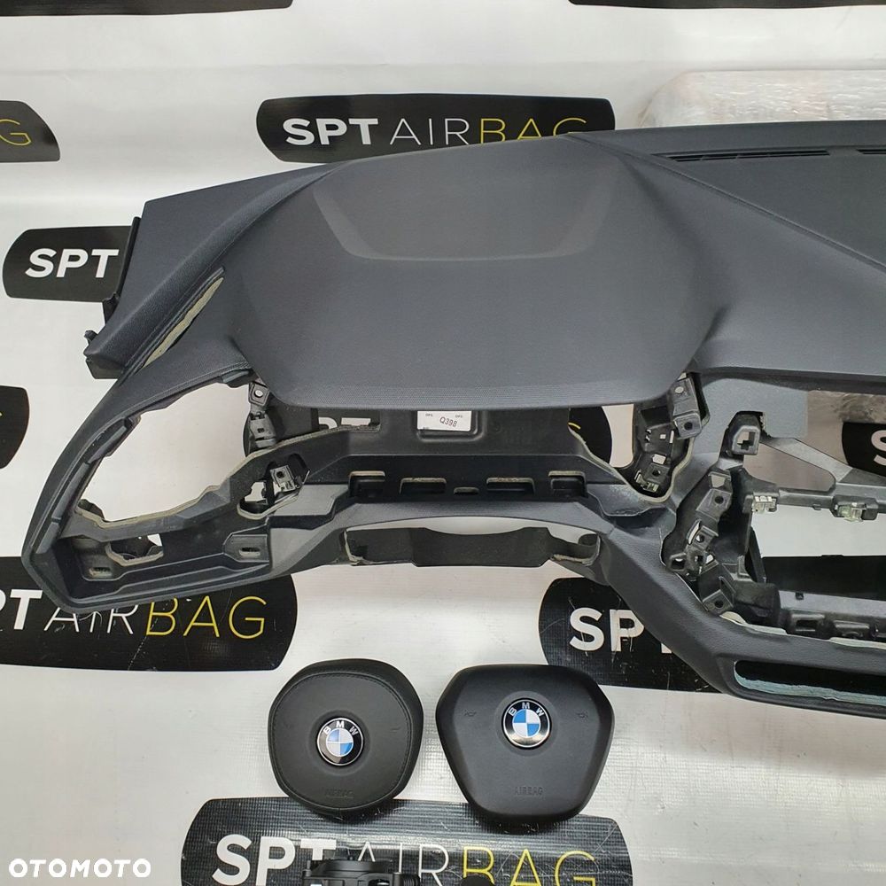 BMW F40 DESKA ROZDZIELCZA KONSOLA KOKPIT PULPIT PODUSZKI AIRBAG AIR BAG PASY KURTYNY KIT SET - 6