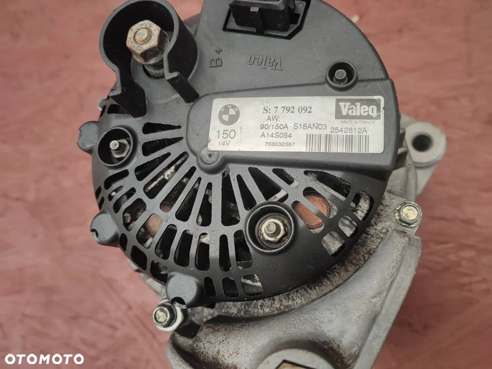 BMW E46 ORYGINALNY ALTRNATOR DO SILNIKA GAMY M47 / M57 ( 1.8D / 2.0D / 3.0D ) VALEO 150A  O NR.  12 31 7 788 247 / 12 31 7 788 222 / 12 31 2 249 969 / 12 31 7 787 346 / 12 31 2 249 966 OEM SPRAWNY W 100% - 6