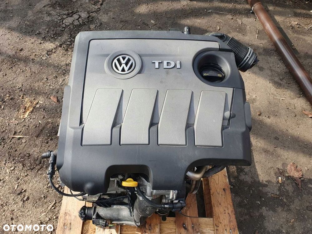SILNIK VW AUDI SEAT SKODA 1.6 TDI KOD CAYZ - 1