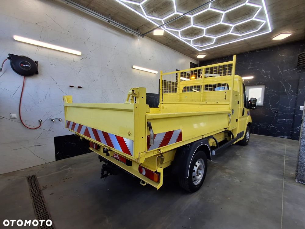 Citroën Jumper Wywrotka Kipper Hak Skrzynia Narzędziowa Za Kabiną Wersja Lift Oświetlenie Ostrzegawcze Służba Drogowa Tempomat - 7