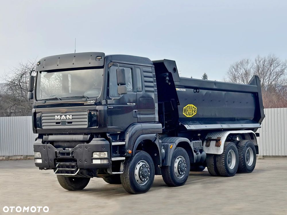 MAN TGA 41.430 * WYWROTKA * STAN BDB * 8x8 - 4