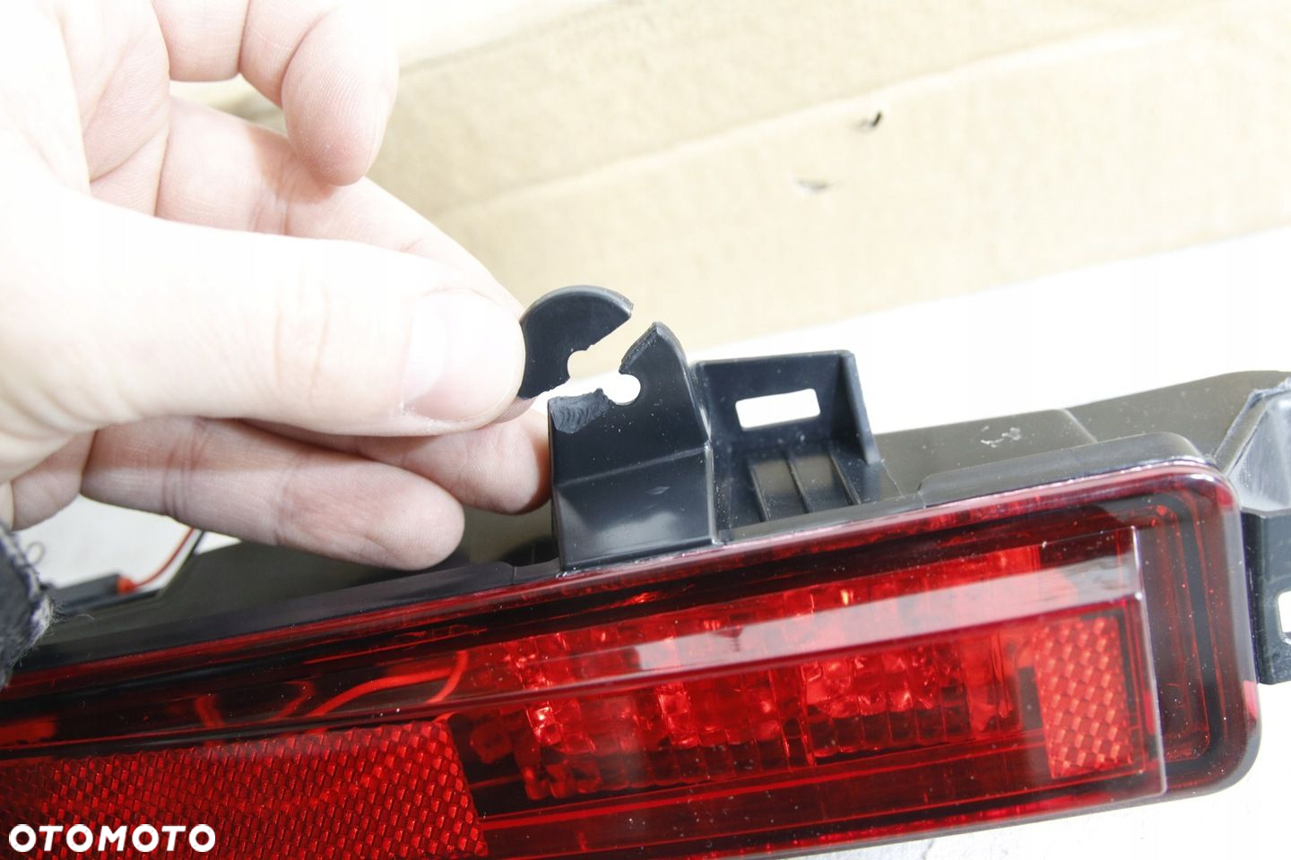 Lampa tyl na dol przecimgielna Led zderzak Europa Ford Edge II 2 2014-2019 - 2