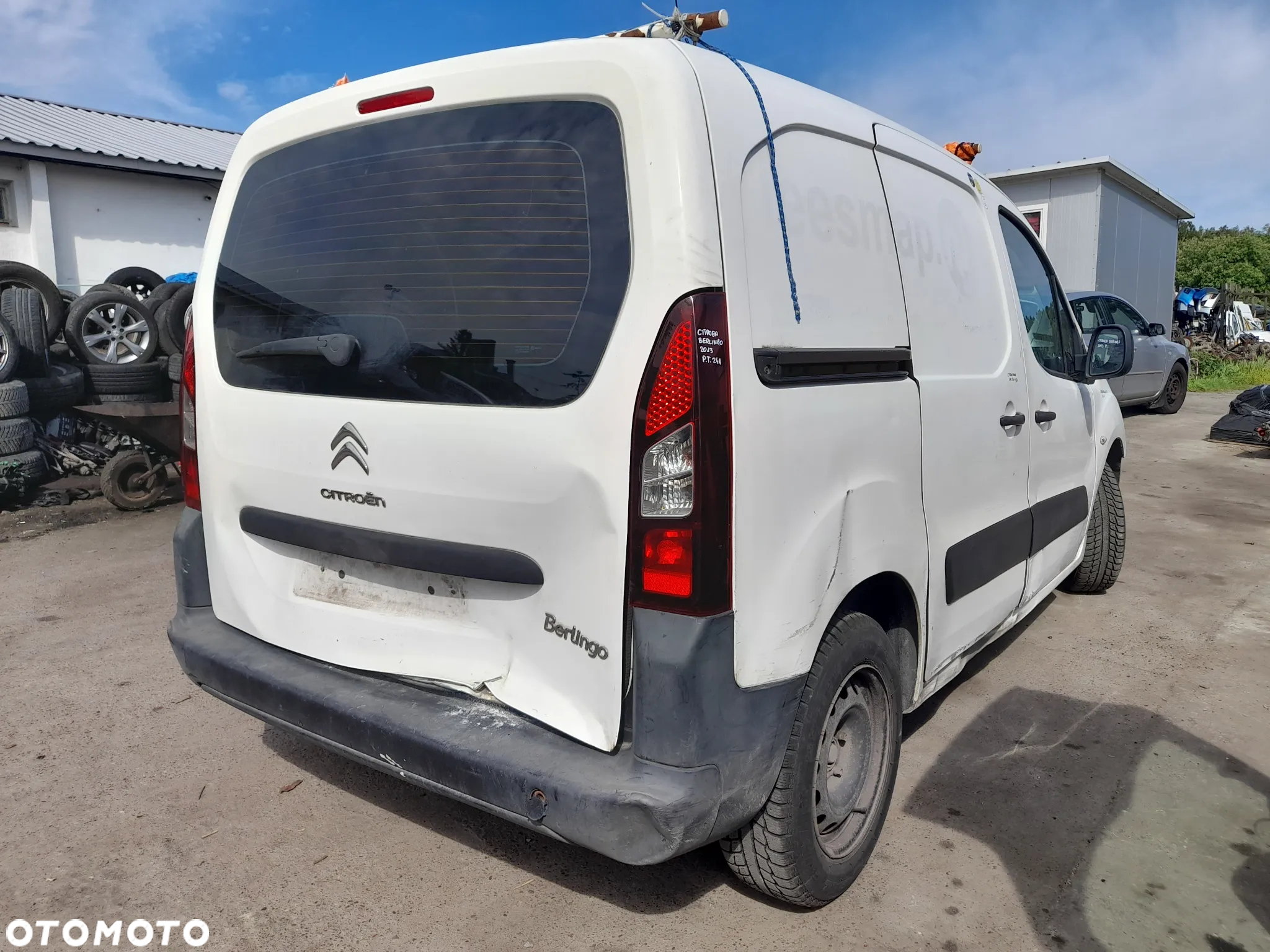 CITROEN BERLINGO II MASKA POKRYWA SILNIKA EWPA - 14