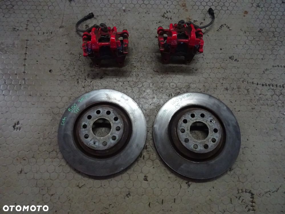 310MM zaciski tarcze klocki hamulce tyl VW Golf VII GTI czesci - 1