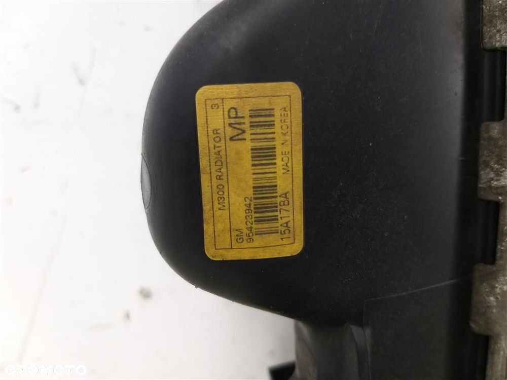 Chłodnica wody Chevrolet Spark III 2009-2015 1.0 B 68KM 95423942 - 3