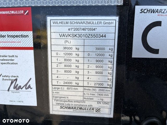 Schwarzmuller WYWROTKA STALOWA 27m3 - 19