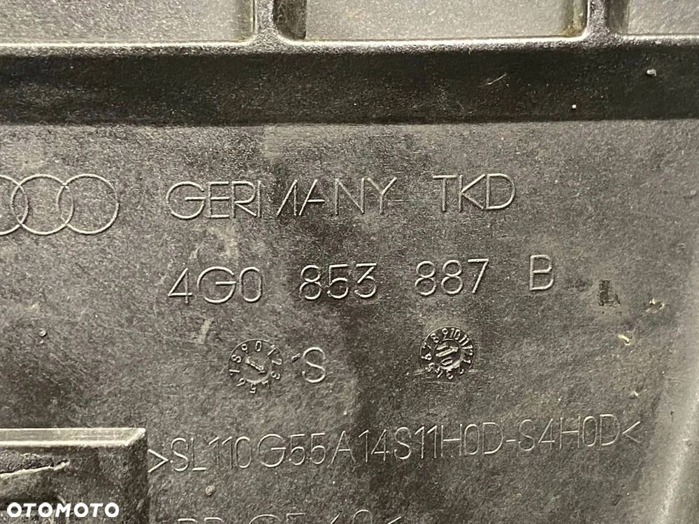 NADKOLE PRZEDNIE LEWE AUDI A6 S6 C7 4G 4G0853887B PRZÓD ORYGINAŁ - 13