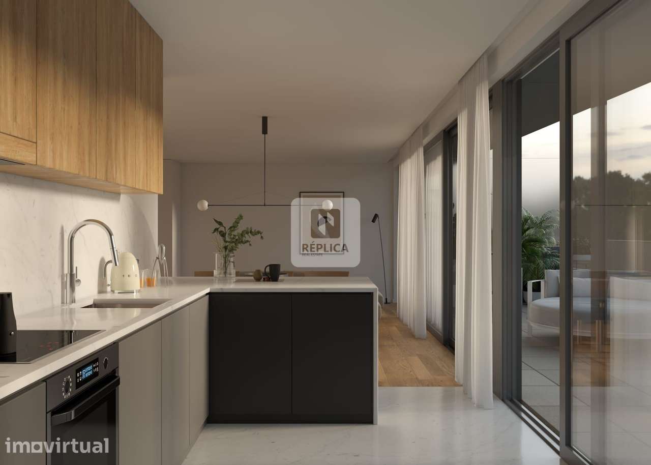 Apartamento T2 com 2 varandas - Novo Empreendimento de Luxo - Grande imagem: 3/9