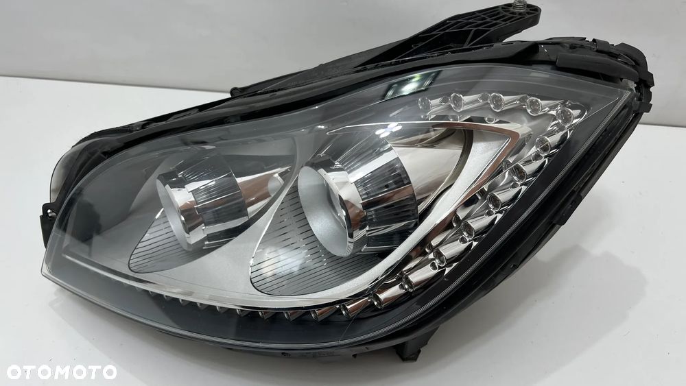 Reflektor lewy bi-xenon + LED lampa lewa OE Mercedes W218 CLS 11r Europa - 7