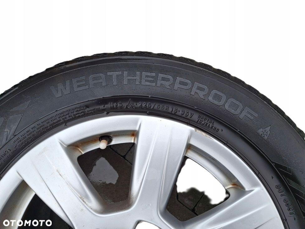 audi a4 b8 a5 8t koła felgi opony zima 6,5mm 225/55/16r - 5