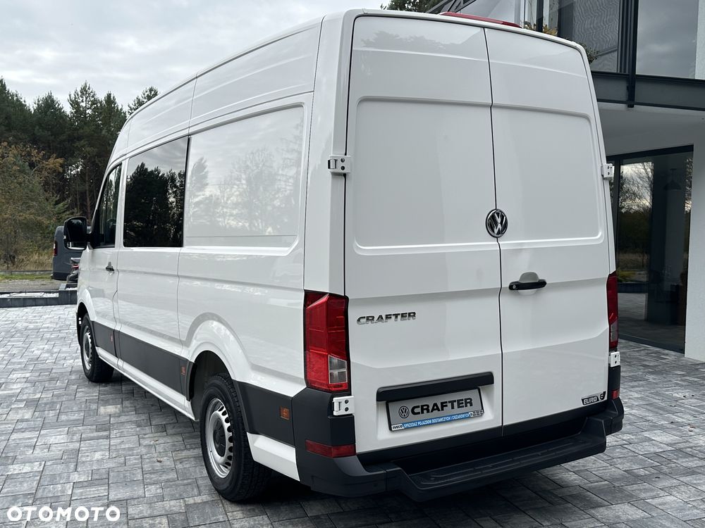 Volkswagen Crafter Brygada 6osób / L3H2 / Salon PL / Serwis Tylko w ASO VW / Pełna historia pojazdu / W oryginalym stanie / Fabryczna Zabudowa / FV23% - 7