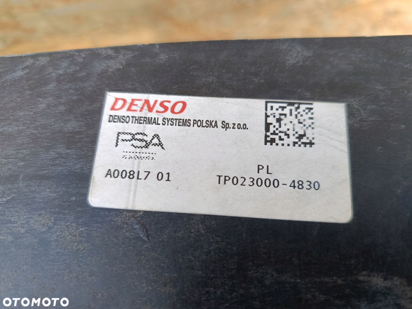208 II CORSA F MOKKA B DS3 19- PAS PRZEDNI WZMOCNIENIE CZOŁOWE 9823718480 - 13