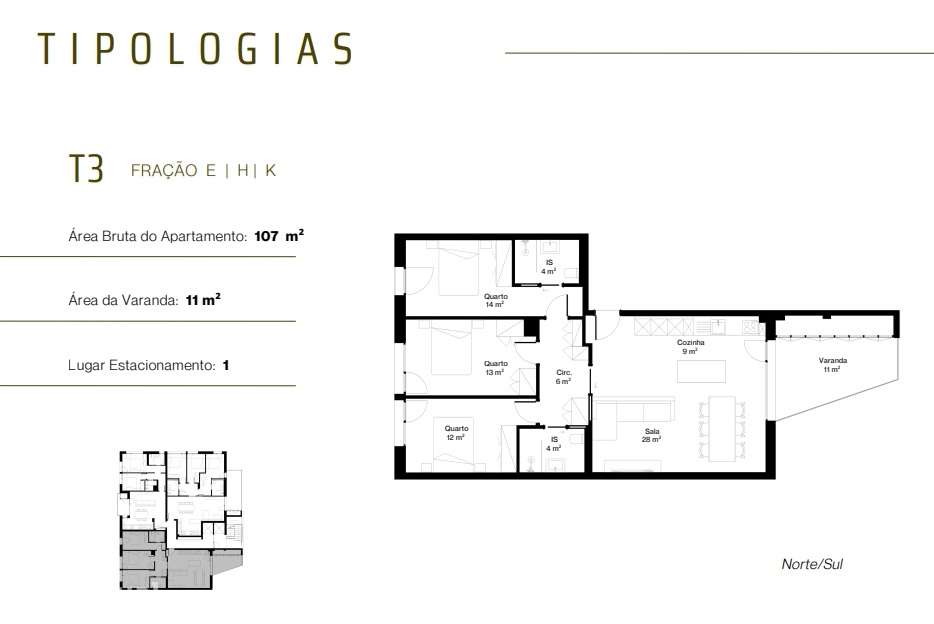 Apartamento T3 - Solum - Coimbra/Venda - Grande imagem: 5/7