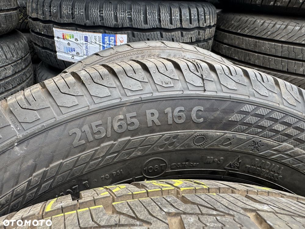 Nowe demo opony wielosezonowe do busa 215/65/16c Continental 4 sztuki 2021r - 5