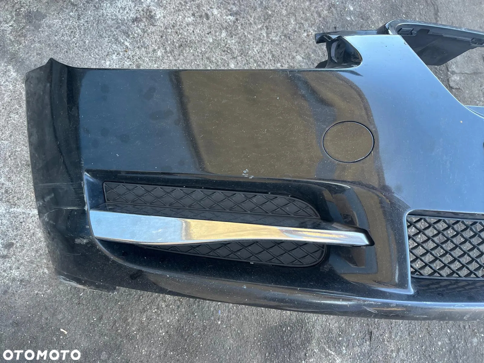 Zderzak przód przedni KOMPLETNY  Jaguar XF X250 KRATKI WLOTY PEL CHROM - 3