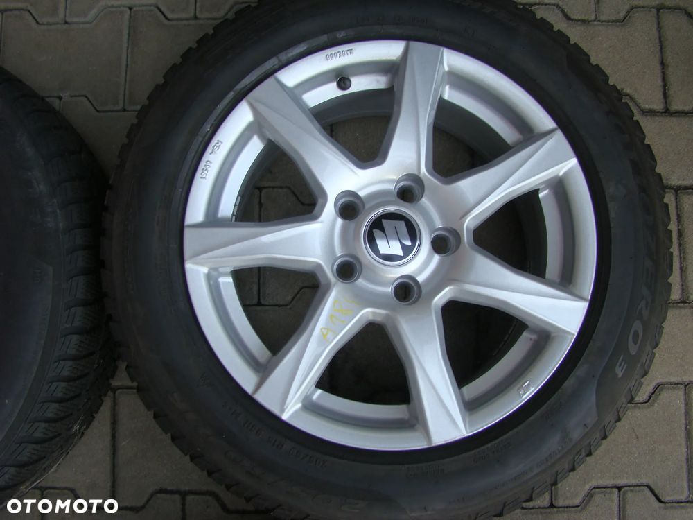 a184 5x114,3 Suzuki Sx4 S-Cross Fiat Sedici 7Jx16 Opony Zima 205/60 R16 - 5