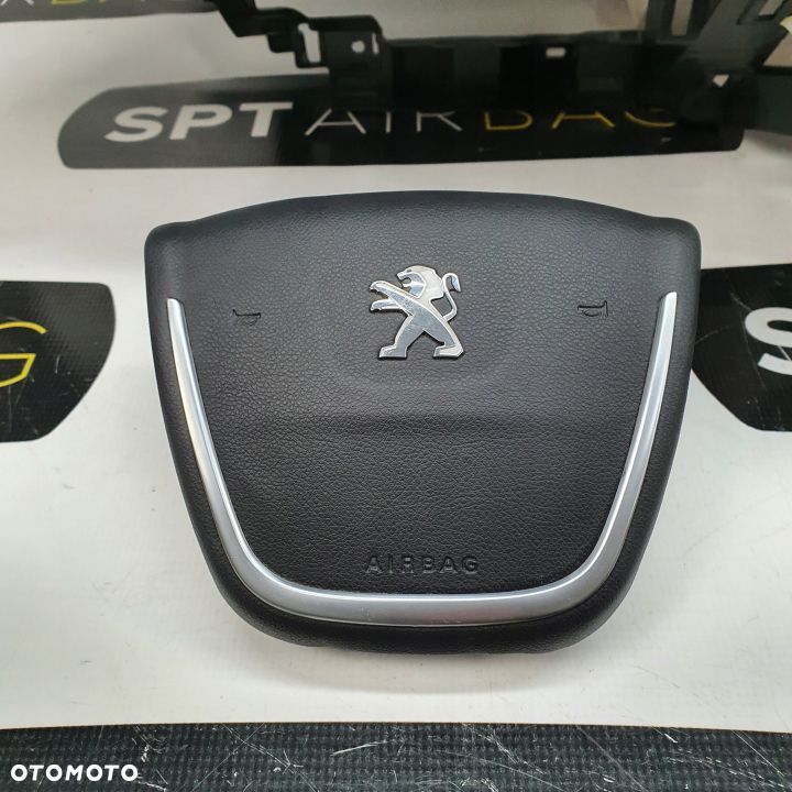 PEUGEOT 508 DESKA ROZDZIELCZA KONSOLA KOKPIT PULPIT PODUSZKI AIRBAG AIR BAG PASY KIT SET - 6