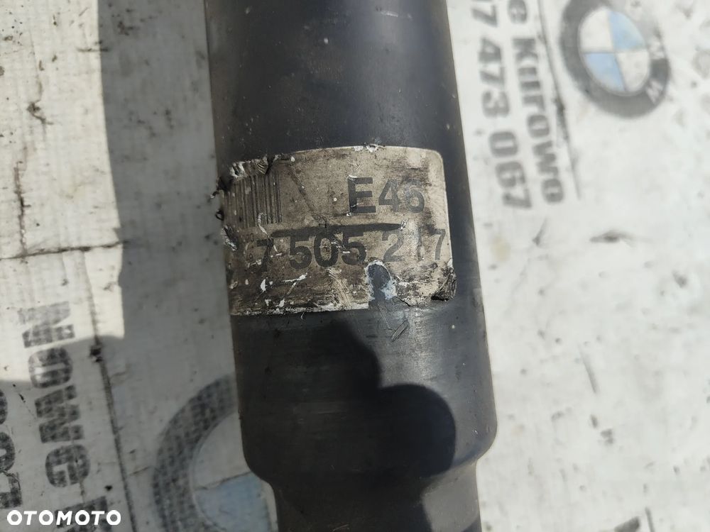 BMW E46 3.0d Manual 5 biegów Wał napędowy 7505217 - 6