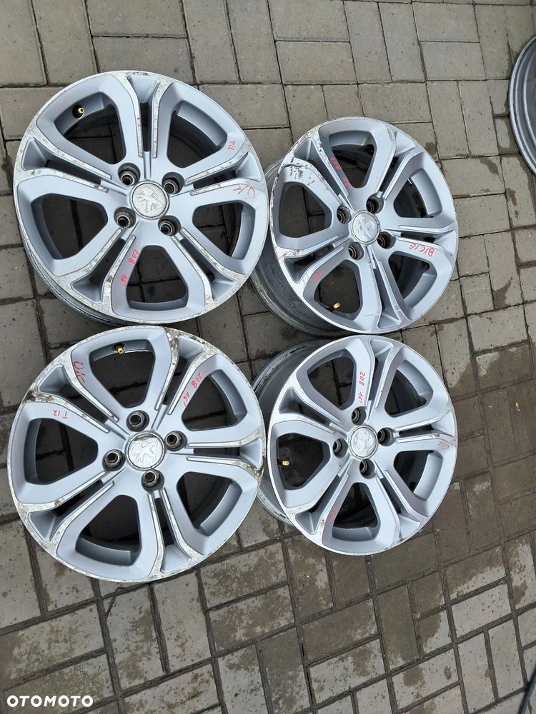 Peugeot 208 FELGI Aluminiowe 16" 9673773677 ET23 6" 4x108