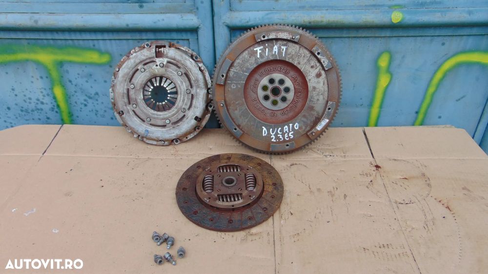 Kit ambreiaj volanta disc placa Fiat Ducato 2.3 JTD 6+1 viteze euro 5, an 2012-2016 cod 5801504728 - 1