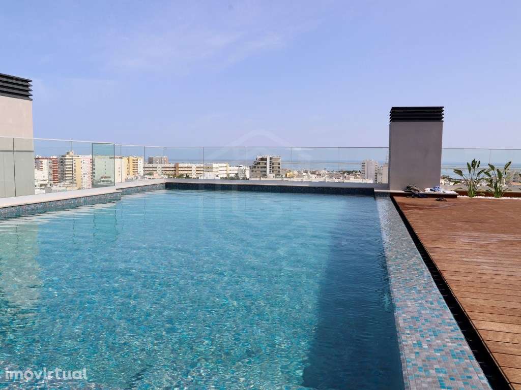 Palácio BR Avenida- Apartamento T3, piscina na cobertura, Faro, Alg... - Grande imagem: 3/81