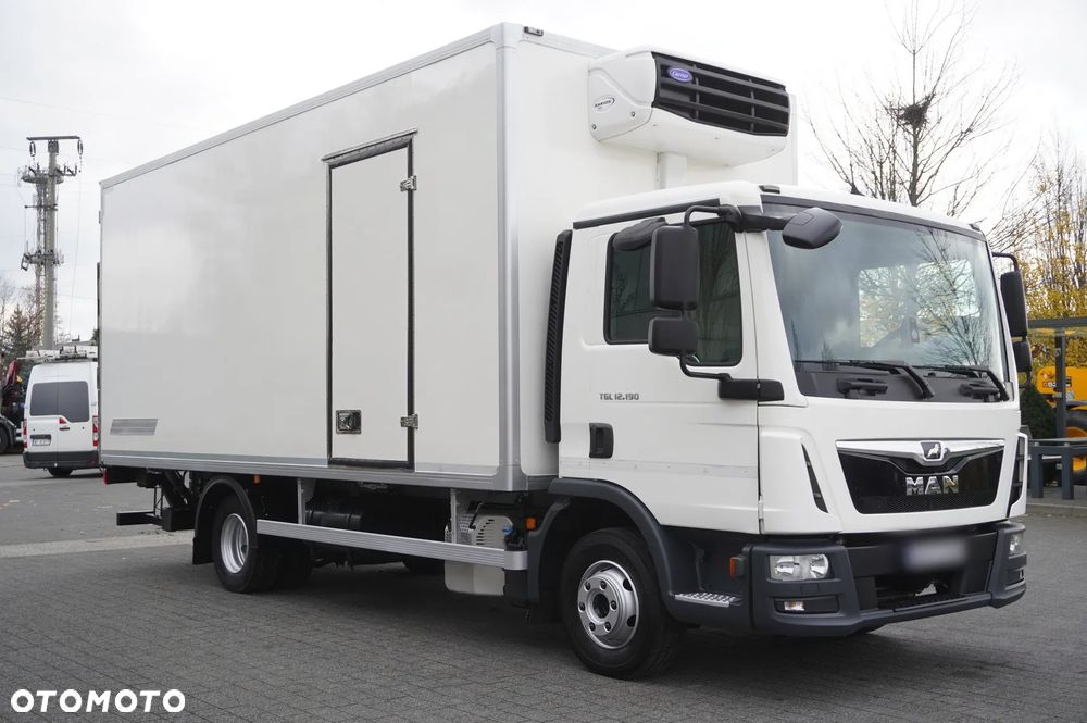 MAN TGL 12.190 / Zabudowa chłodnia 14 EPAL / Carrier Xarios 500 / 3 szt. - 9