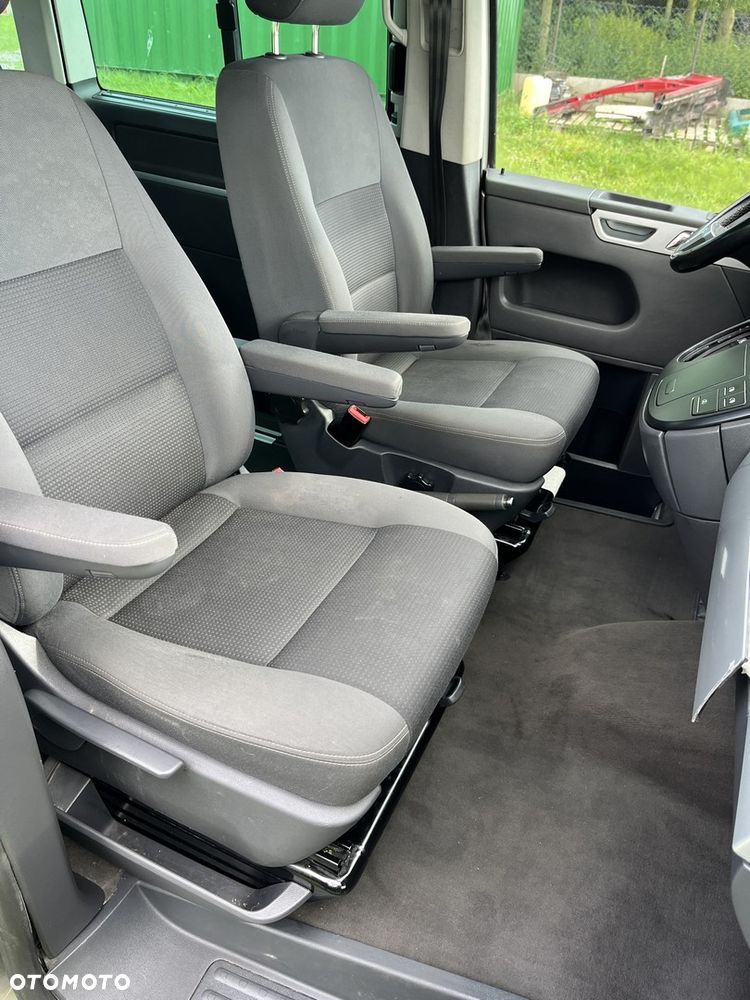 KOMPLETNY ŚRODEK FOTEL KANAPA BOCZKI PODSUFITKA SZYNY PODŁOGA WYKŁADZINA VW T5 LIFT T6 MULTIVAN - 6