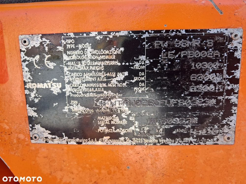 Komatsu PW 98 - 5