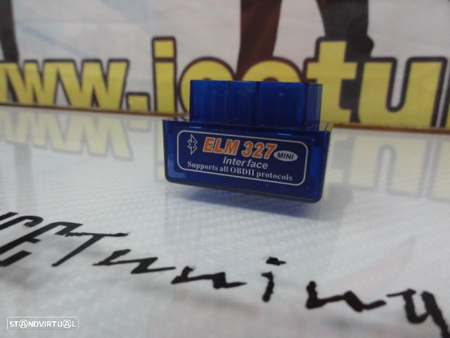Ficha Obd2 mini scanner elm327 Bluetooth v2.1 ferramenta de diagnóstico de erros automóvel - 3