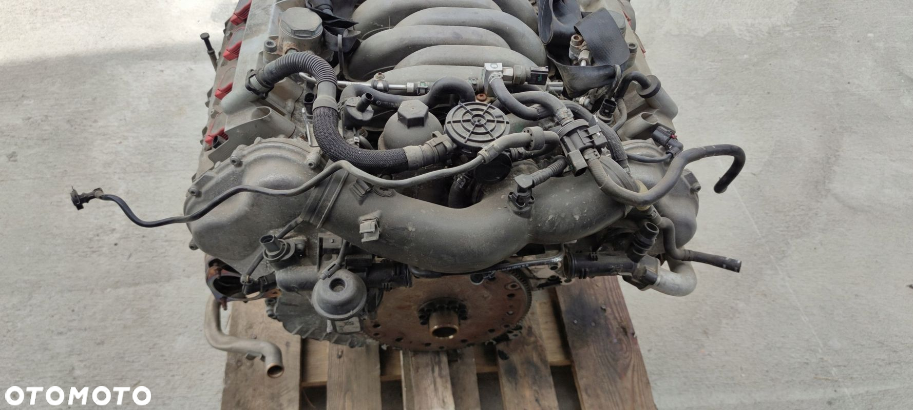SILNIK KOMPLETNY AUDI A8 D4 4.2 FSI CDRA *KOMPLET* - 7