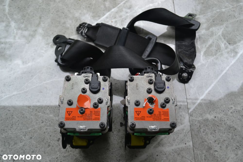 AUDI TT 8J PASY BEZPIECZEŃSTWA PRZÓD PRZEDNIE KPL USZKODZONE DO REGENERACJI - 2