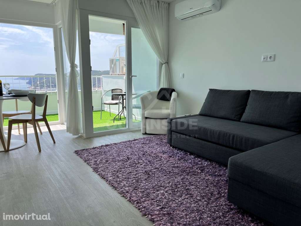 Apartamento T1, Totalmente renovado, com terraço e vista mar - Sesi... - Grande imagem: 2/43