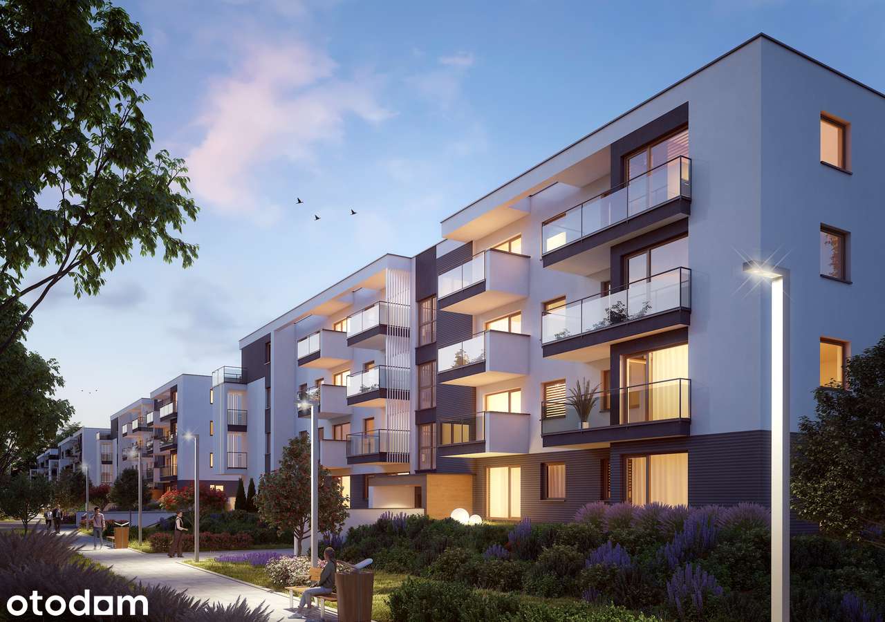 Mieszkanie 58,97 m² | 3 pokoje | piętro 1 | balkon