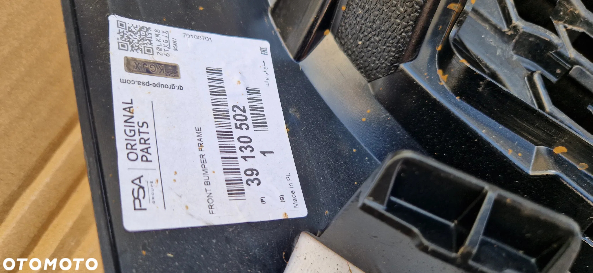 39130452 OPEL ASTRA K V LIFT WZMOCNIENIE STELAŻ ATRAPA GRILL RPLETA 39130502 - 5