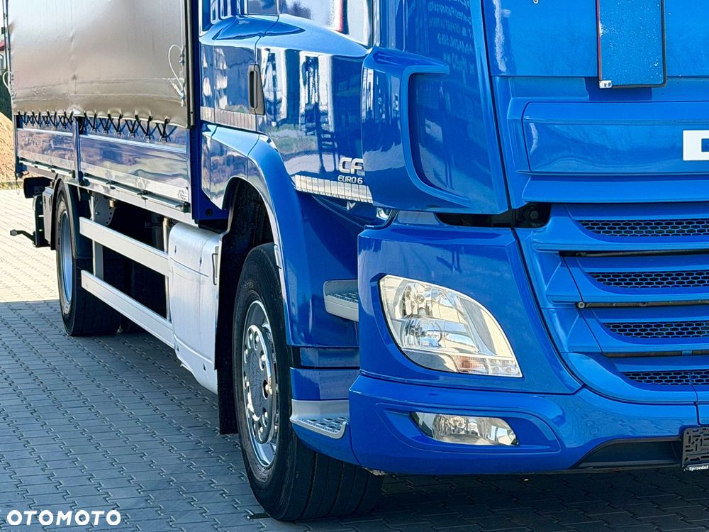 DAF CF 370 / BURTO - FIRANKA / WINDA / 18 EUROPALET / EURO 6 / SYPIALKA / AUTOMAT / SPROWADZONY - 14