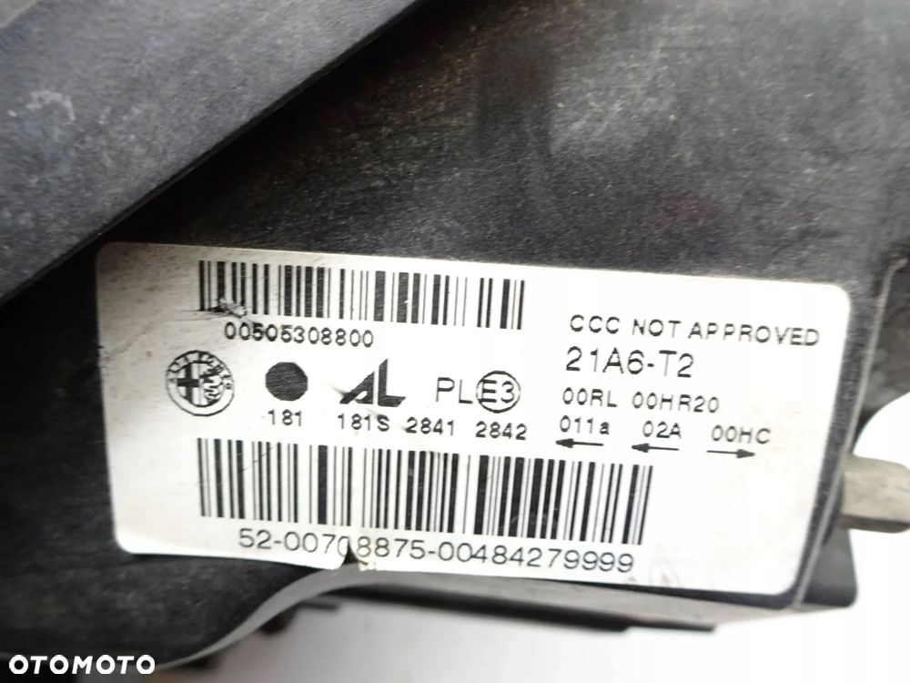 lampa prawy przód alfa romeo giulietta anglik - 10
