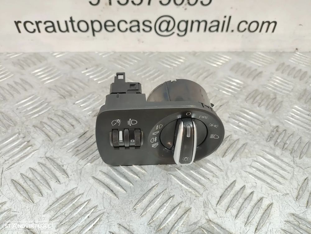 COMUTADOR DE LUZES ORIGINAL AUDI A3 8P SPORTBACK - 1