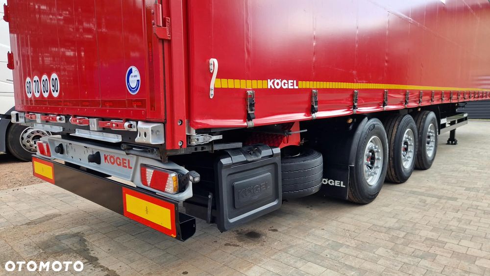 Kögel * FIRANKA STANDARD * DACH PODNOSZONY * OŚ POD SAF * - 12