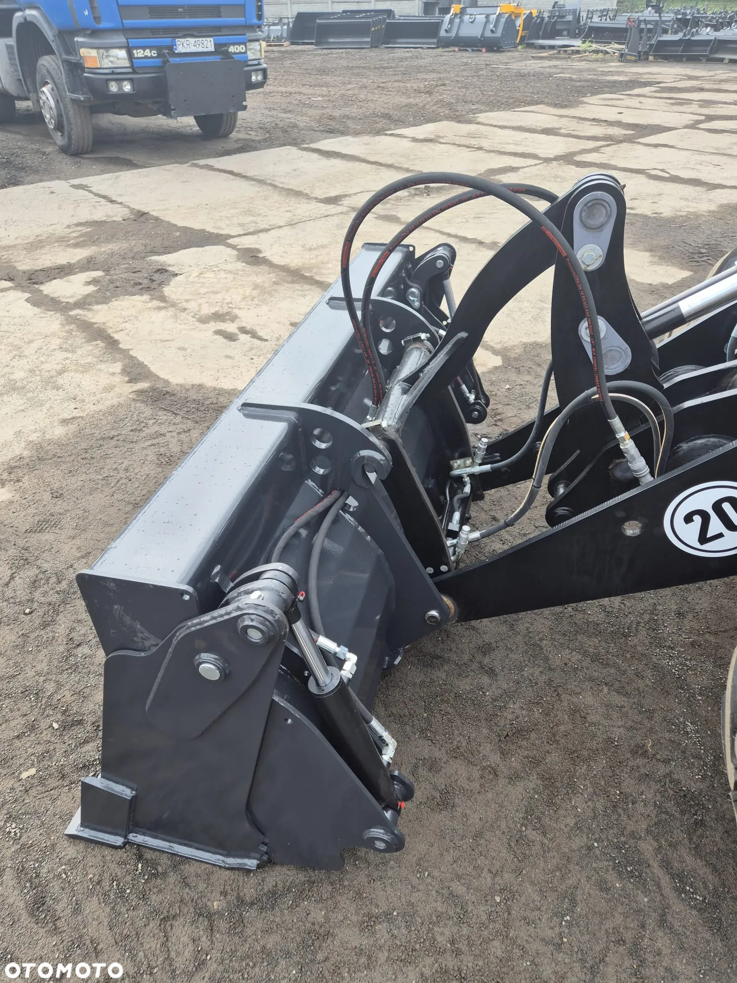 Łyżka 4w1 1900mm Hydrauliczna JCB  ładowarka 406, 407 , CAT , TEREX - 4