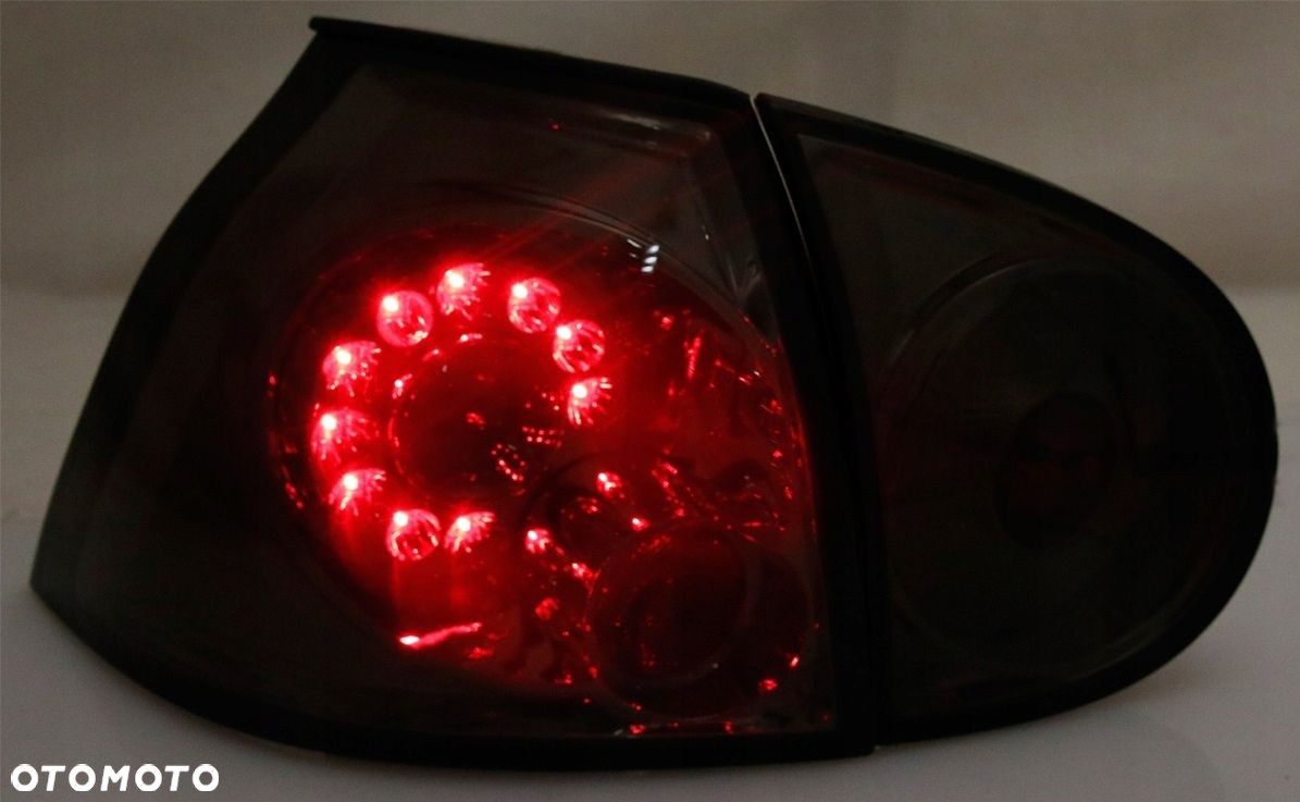 Lampy tyl ny kpl 4szt Led Diodowe Tuning Smoke Dymione VW Golf V 5 1k HB - 2