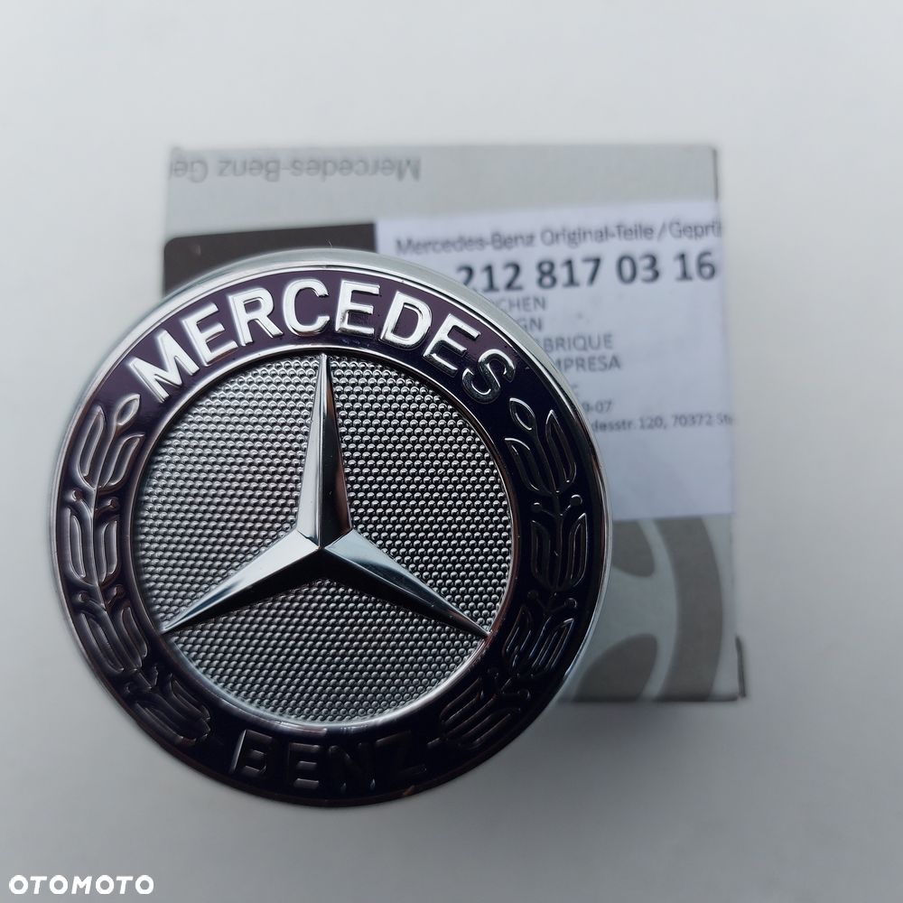 EMBLEMAT ZNACZEK GWIAZDA NA MASKE MERCEDES C W205 E W212 W213 W238 ORYGINAL NOWY 2128170316 - 15
