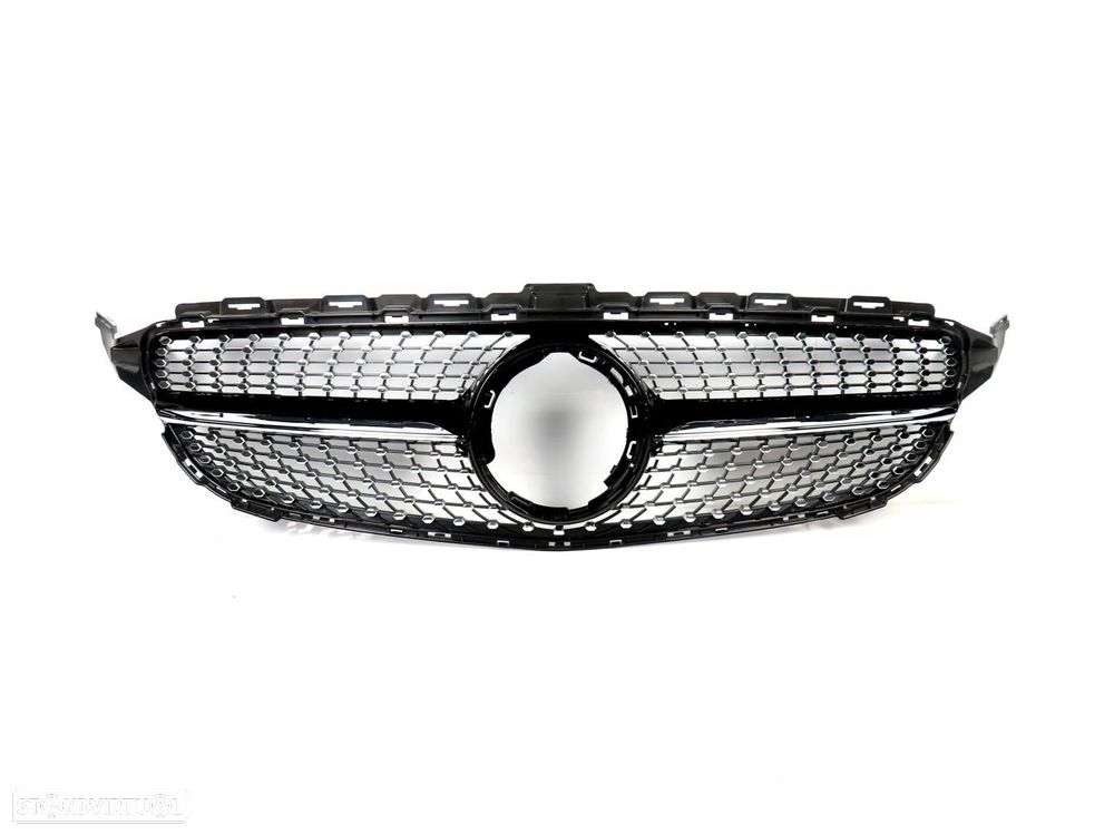 Grelha Frontal Diamond Novo / ABS MERCEDES-BENZ C-CLASS (W205)/MERCEDES-BENZ C-C... - 1